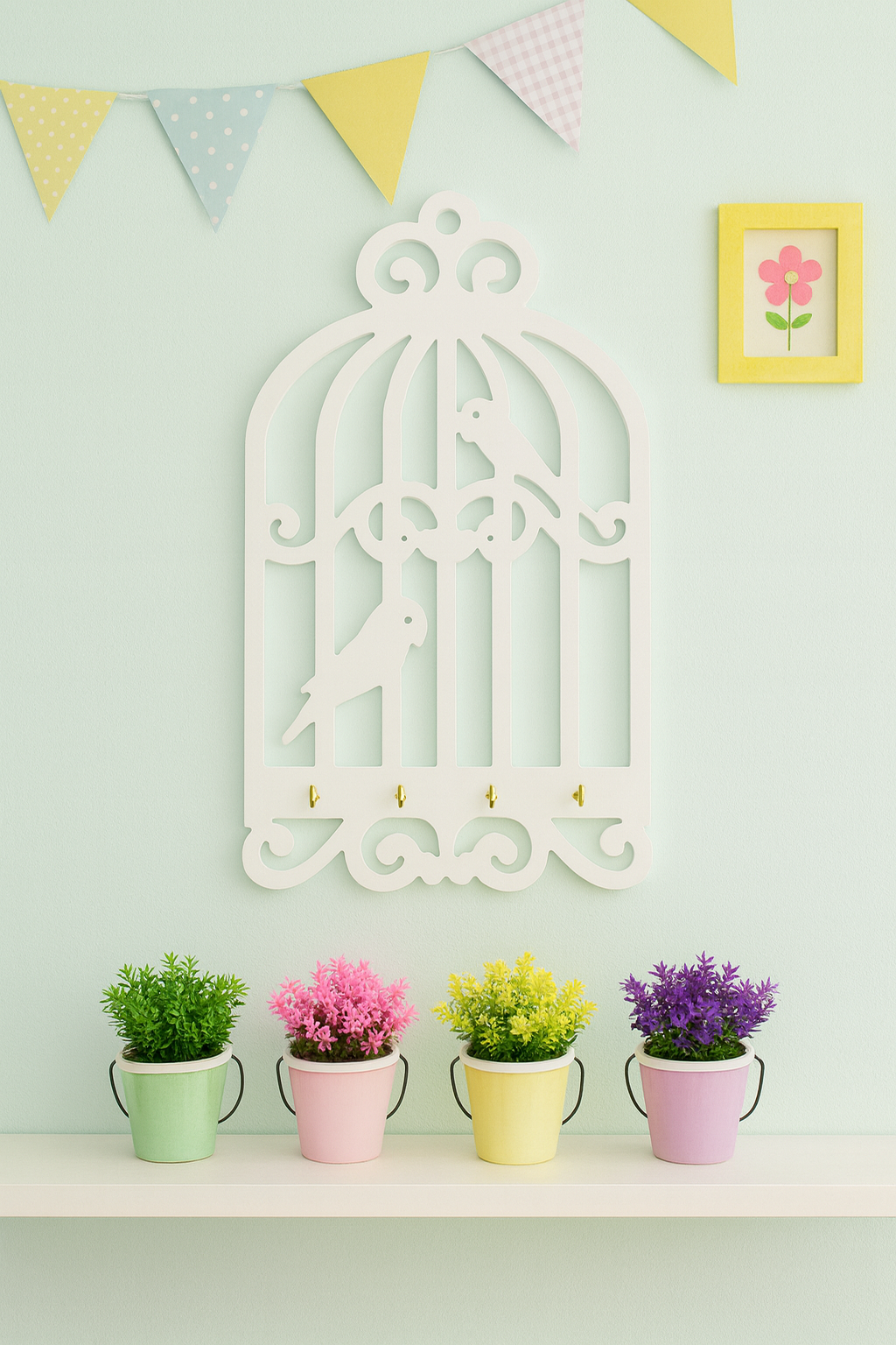 شلف قفس جاکلیدی PVC